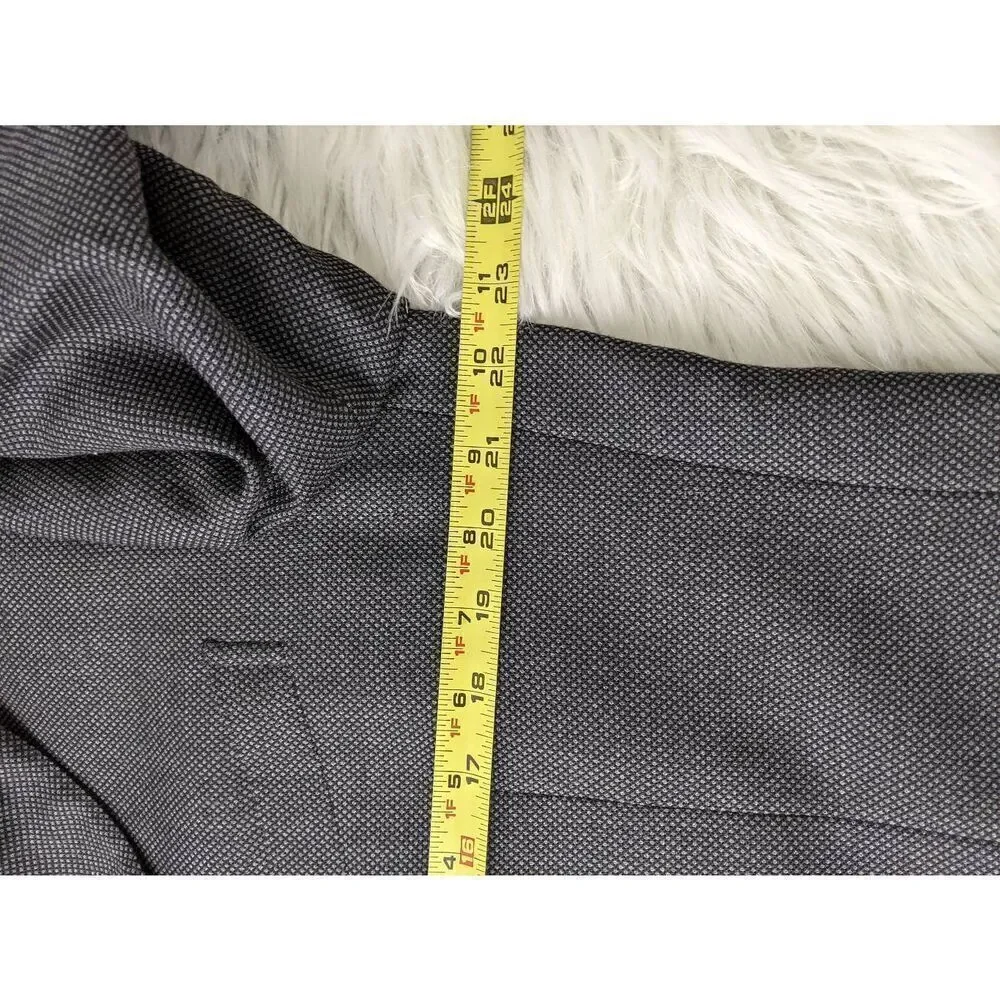 Ralph Lauren Polo line Grey‎ Italian Wool Blazer 44 Regular 44R Made in Italy